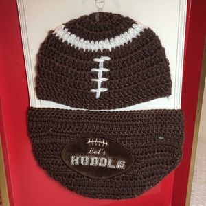 Hat and Diaper Cover💙